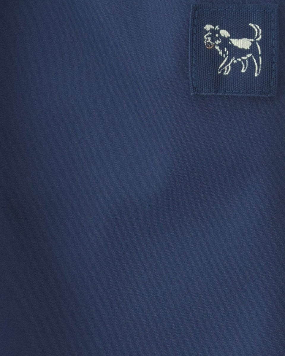 Pantalón jogger de popelín con cinta lateral, azul marino - Carter's