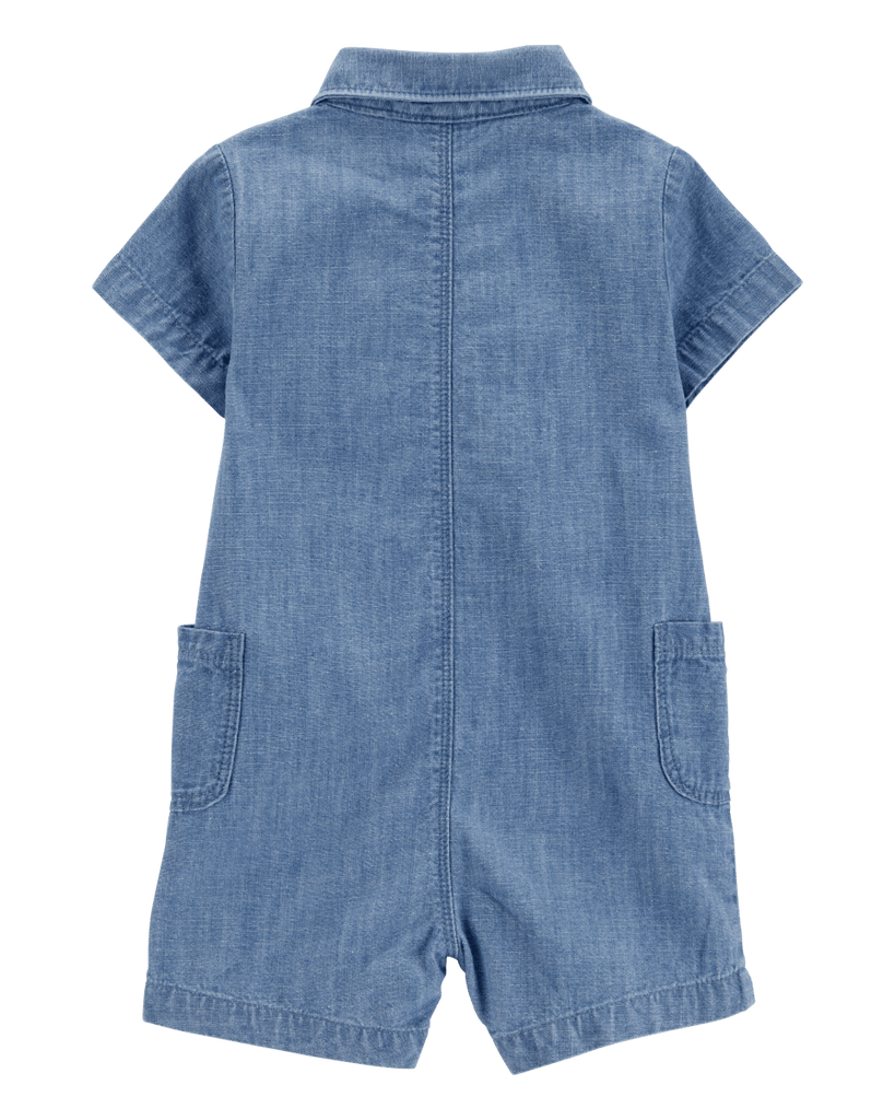 Pelele corto de chambray - Carter´s