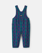 Peto de algodón a cuadros con estampado de osos, azul - Carter's