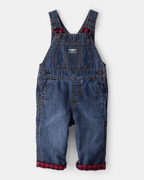 Peto de algodón con cuadros estilo búfalo - Carter's