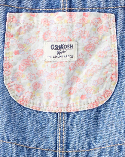 Peto de algodón con diseño floral - Carter's