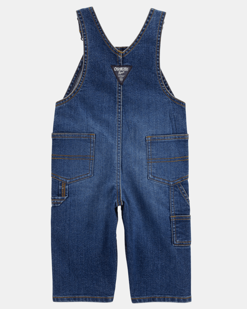 Peto denim clásico lavado oscuro - Carter's