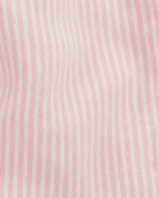 Peto denim rosa a rayas con lazo dorado - Carter's
