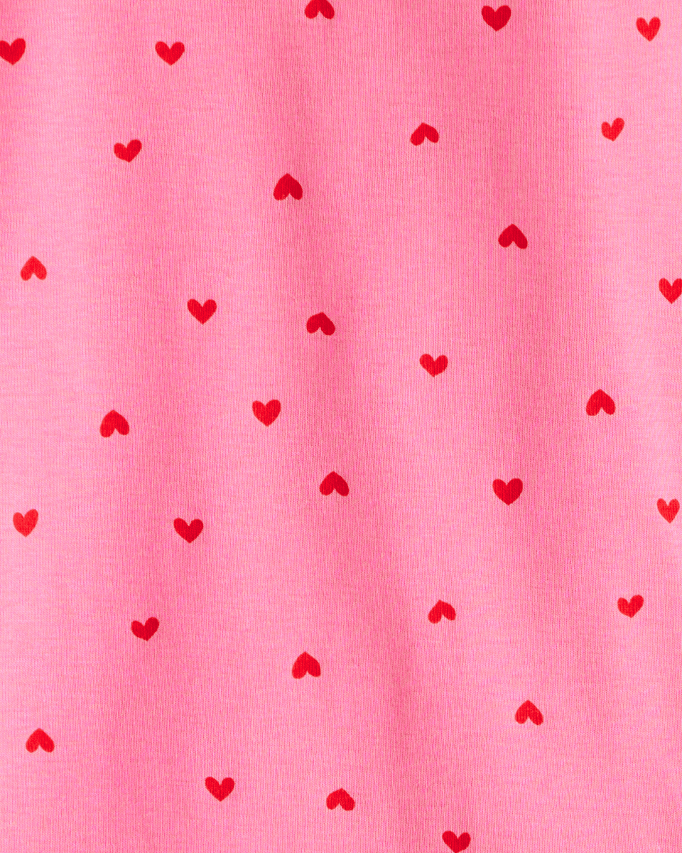 Pijama 4 piezas de algodón con diseño corazones - Carter's