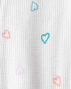 Pijama algodón con diseño corazones - Carter's