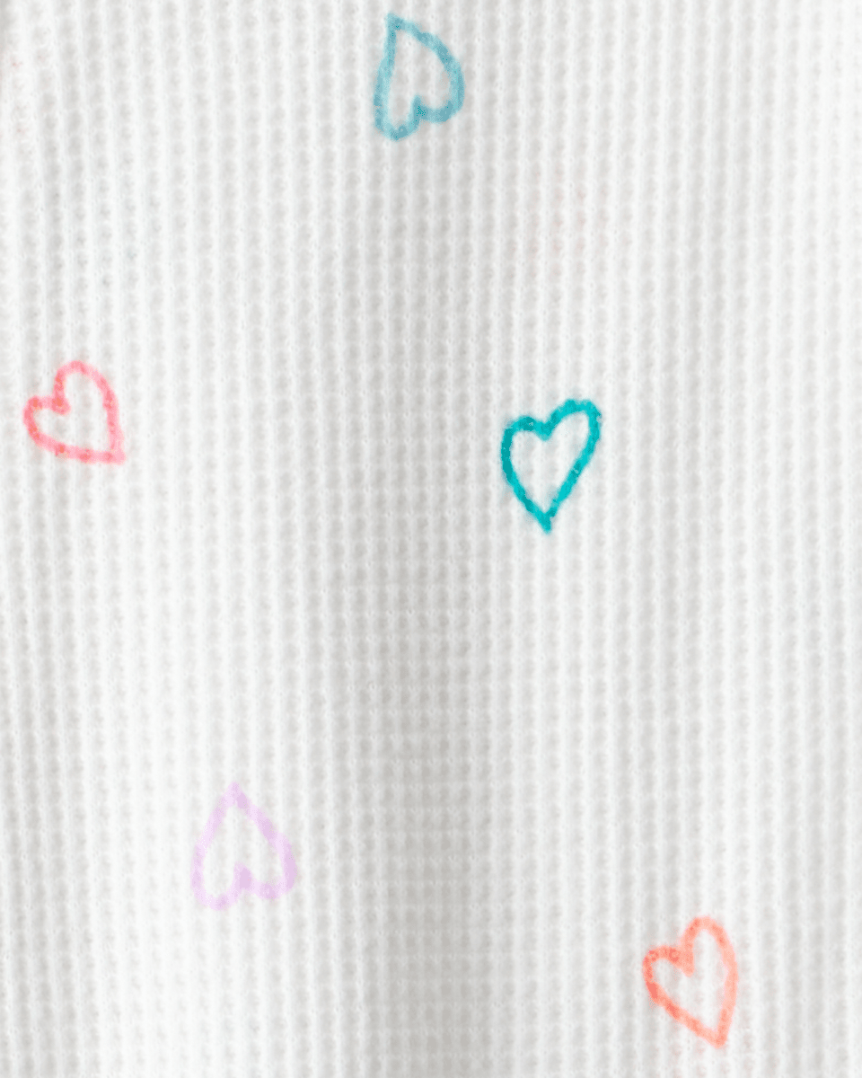 Pijama algodón con diseño corazones - Carter's