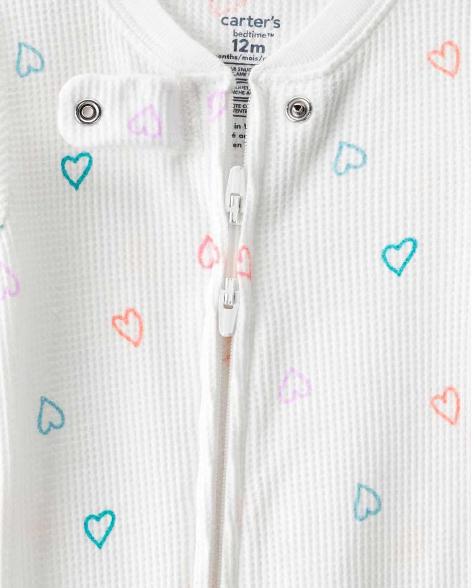 Pijama algodón con diseño corazones - Carter's