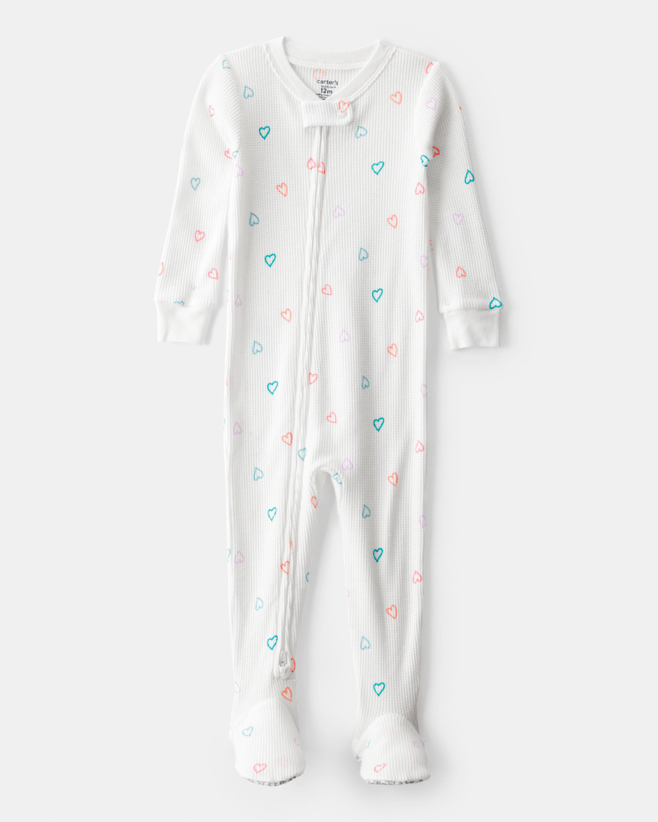 Pijama algodón con diseño corazones - Carter's