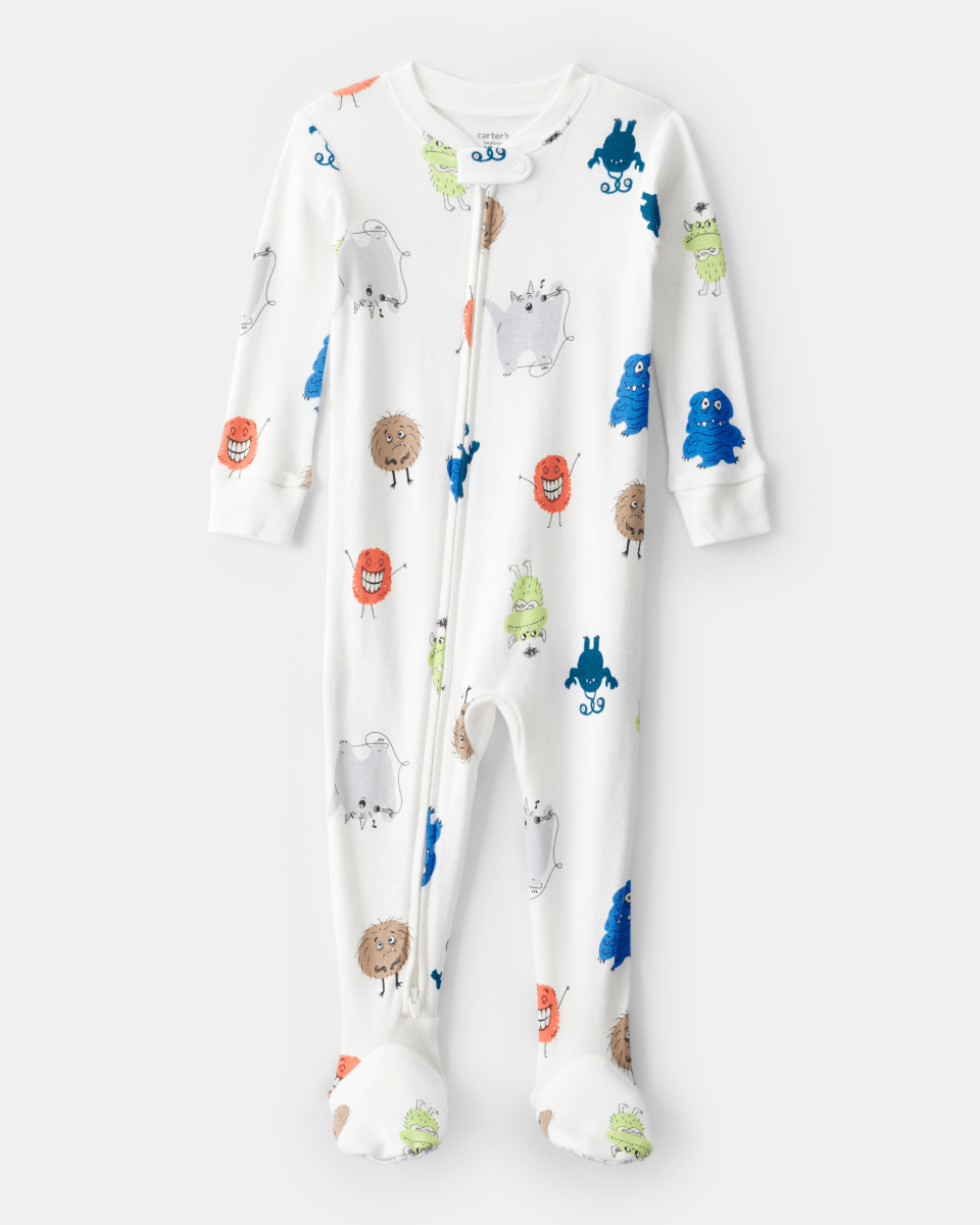 Pijama algodón con diseño monstruos - Carter's