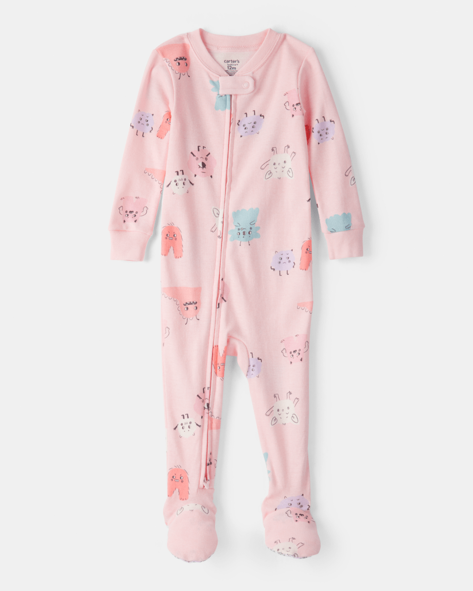 Pijama algodón con diseño monstruos - Carter's