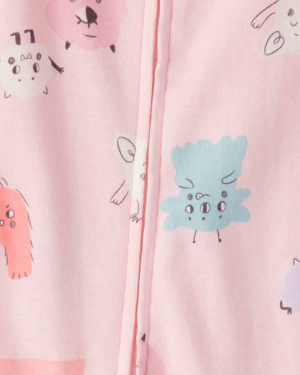 Pijama algodón con diseño monstruos - Carter's