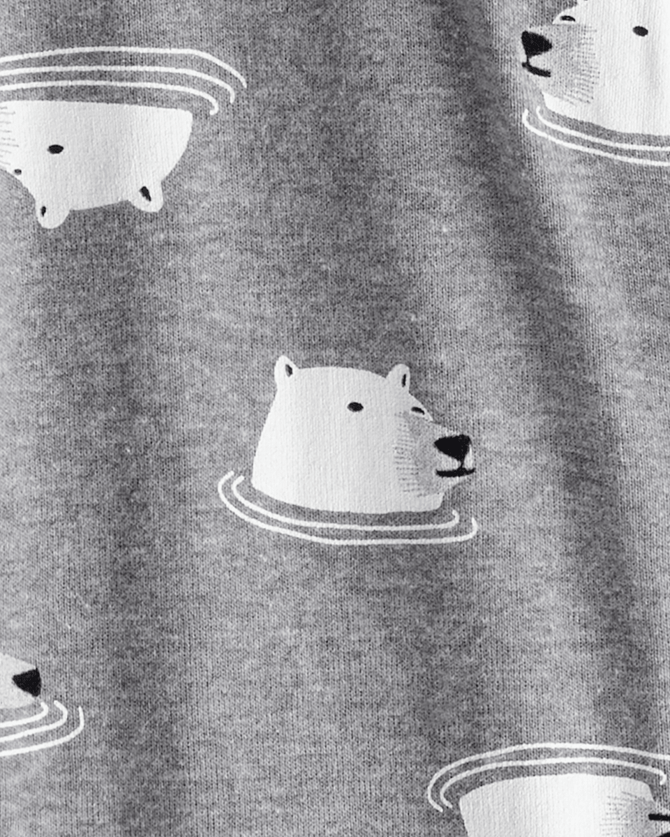 Pijama algodón con diseño oso polar - Carter's