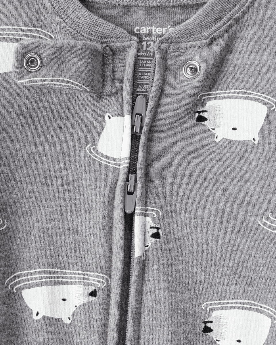 Pijama algodón con diseño oso polar - Carter's