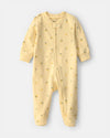 Pijama de algodão com estampadodo de limões