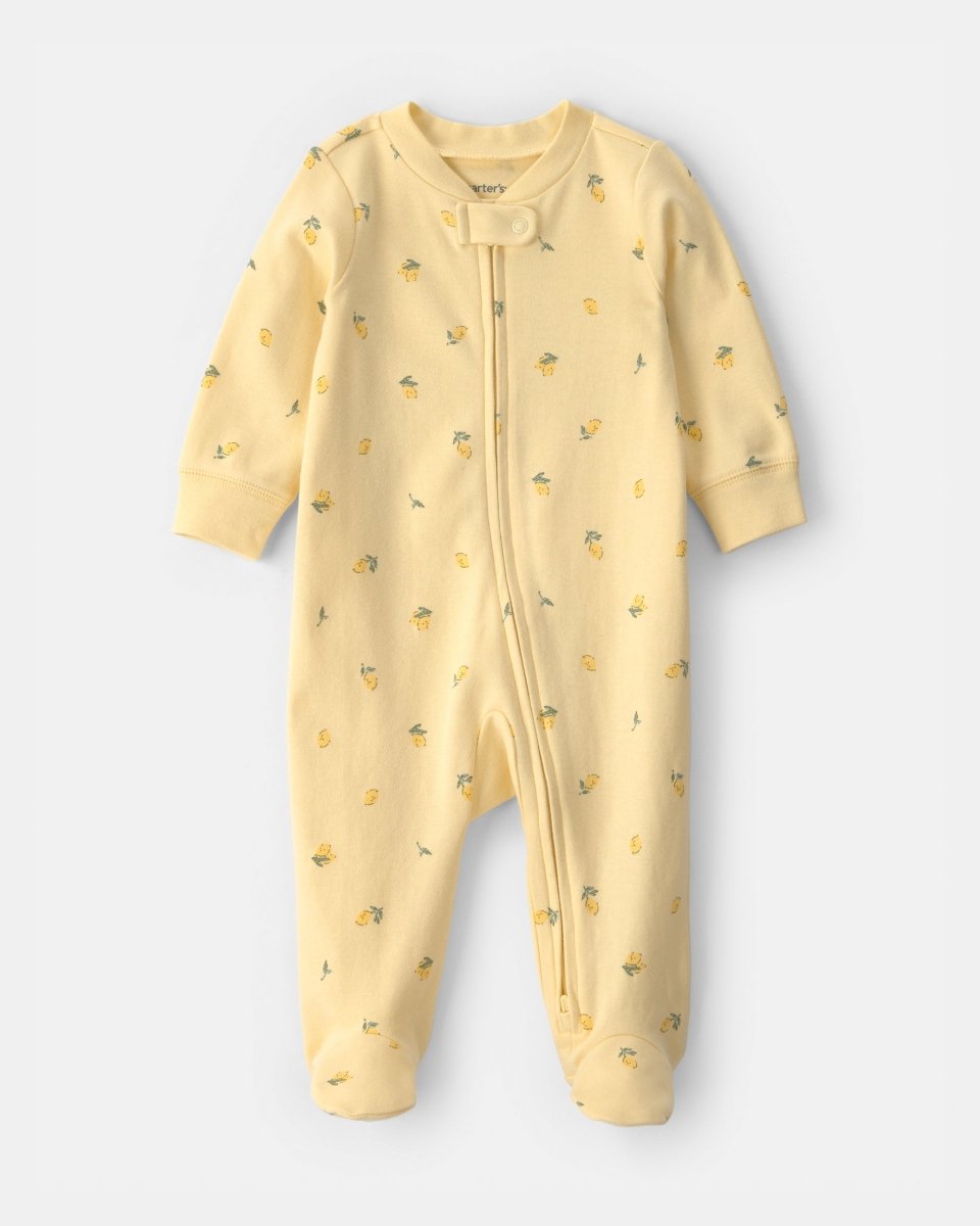 Pijama de algodón con estampado de limones - Carter's