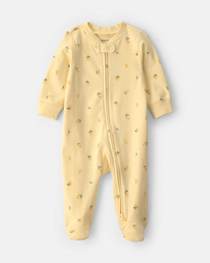 Pijama de algodón con estampado de limones - Carter's