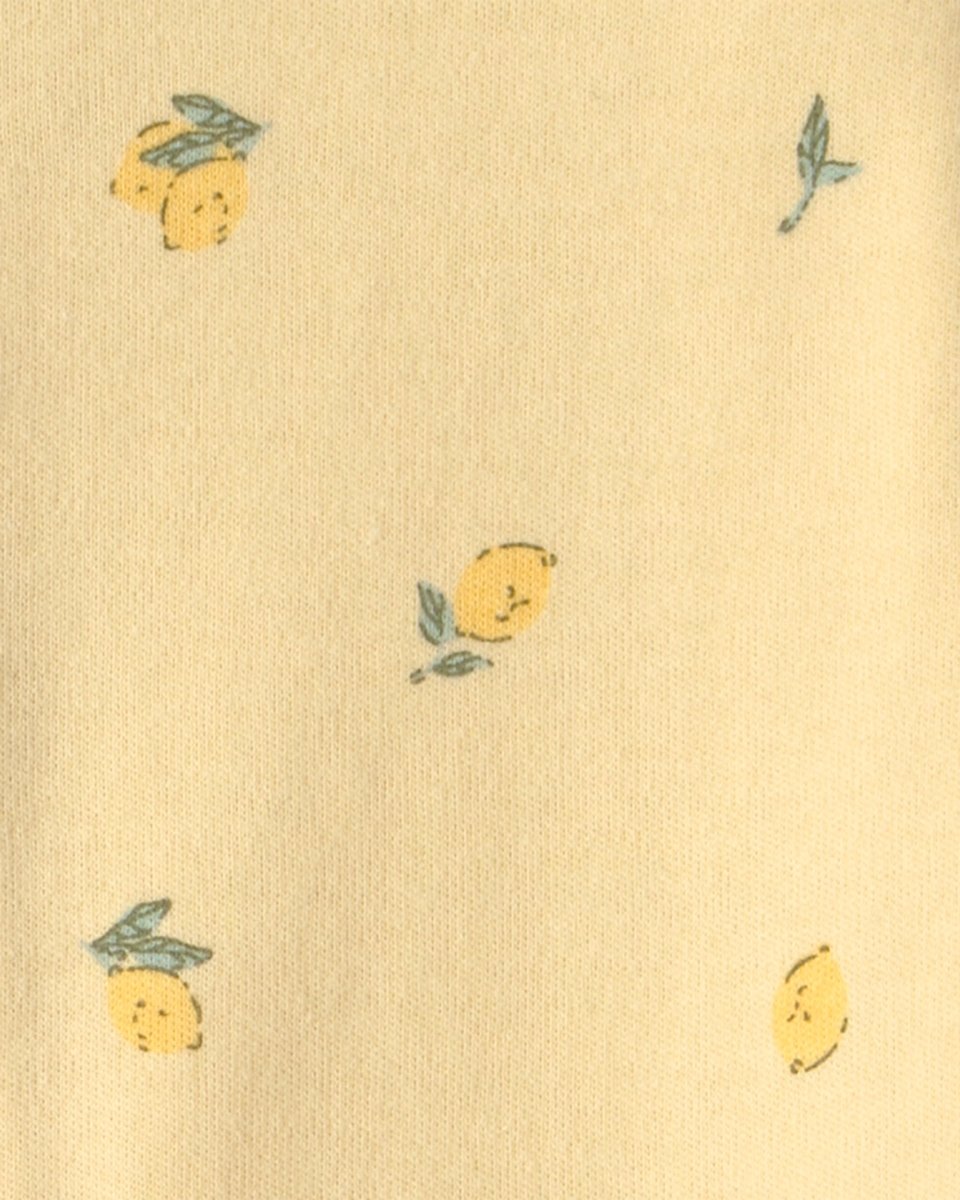 Pijama de algodón con estampado de limones - Carter's
