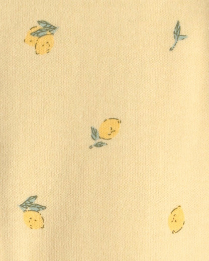 Pijama de algodón con estampado de limones - Carter's