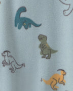 Pijama de polar con pie, dinosaurios en azul - Carter's