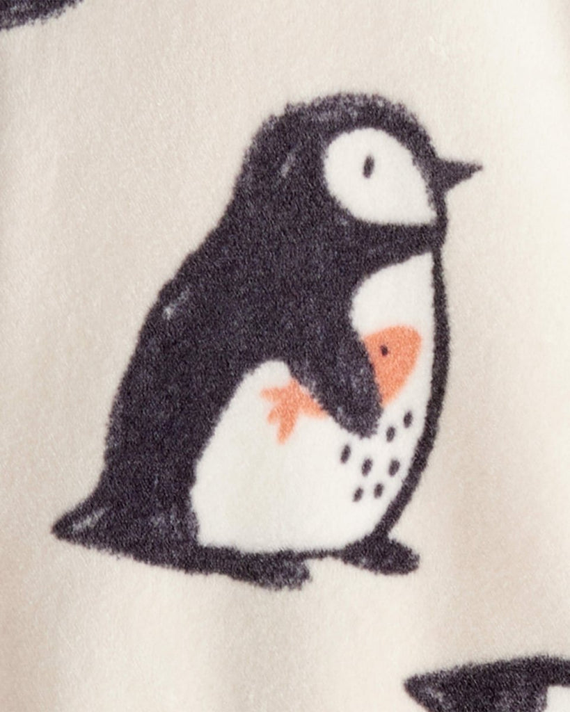 Pijama enterizo ajustado DreamPlush con pingüinos - Carter's