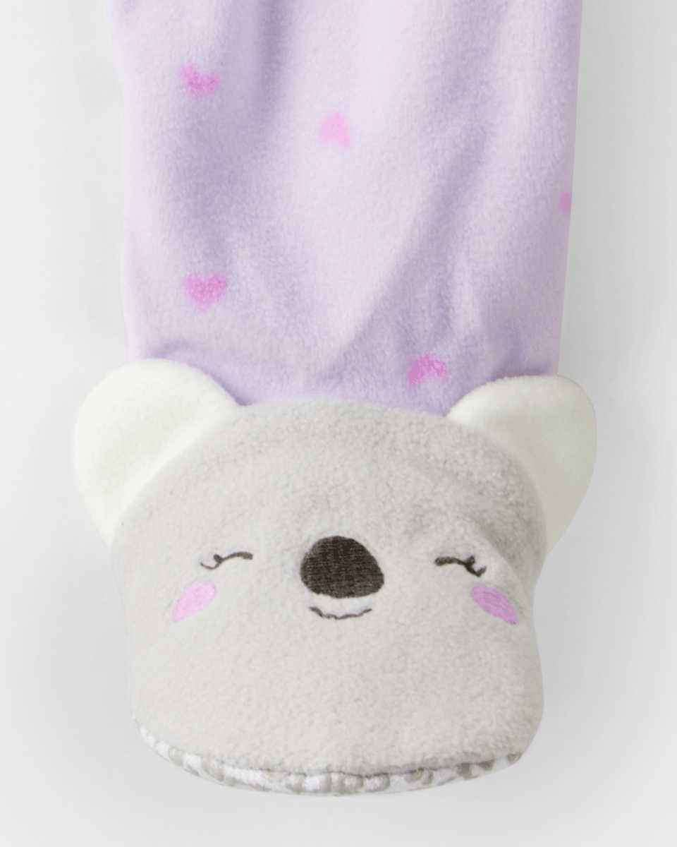 Pijama enterizo holgado con koalas y corazones - Carter's