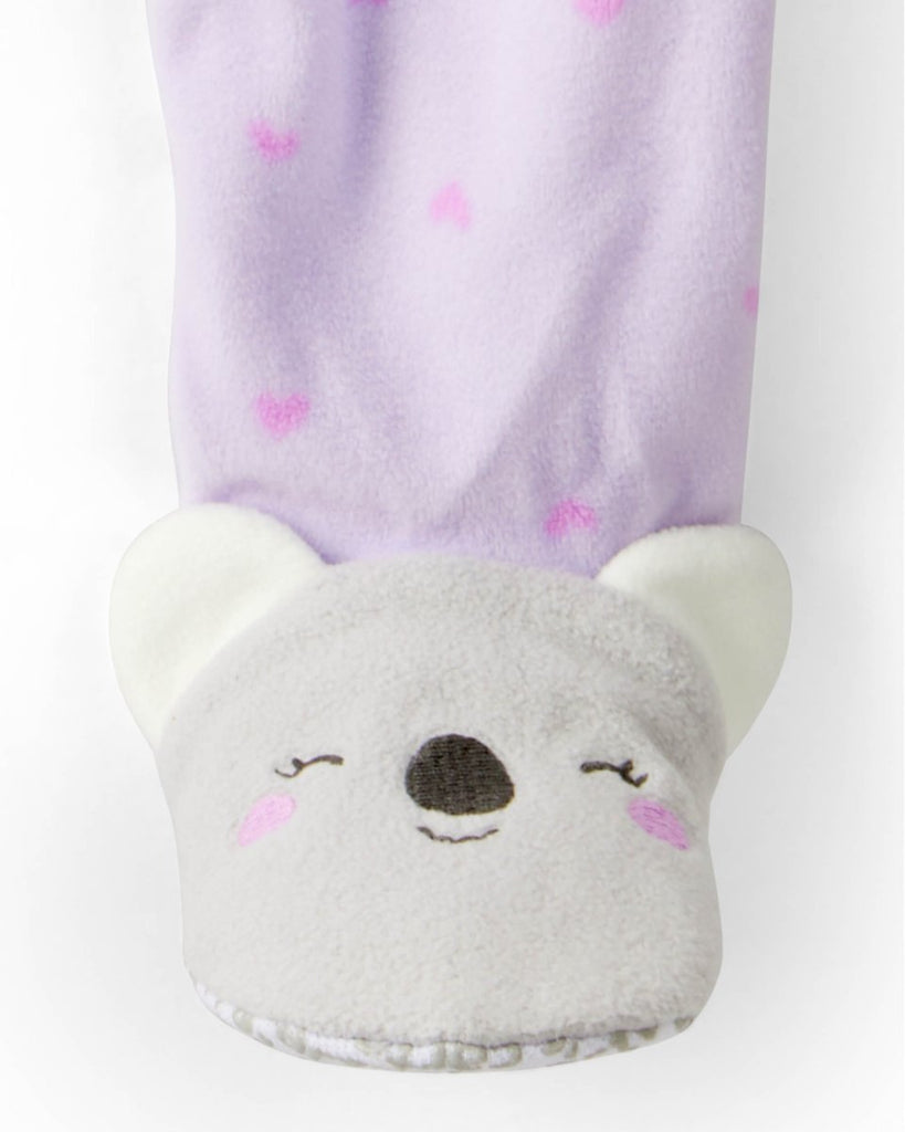 Pijama enterizo holgado con koalas y corazones - Carter's