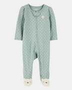 Pijama entero algodón diseño polka - Carter's