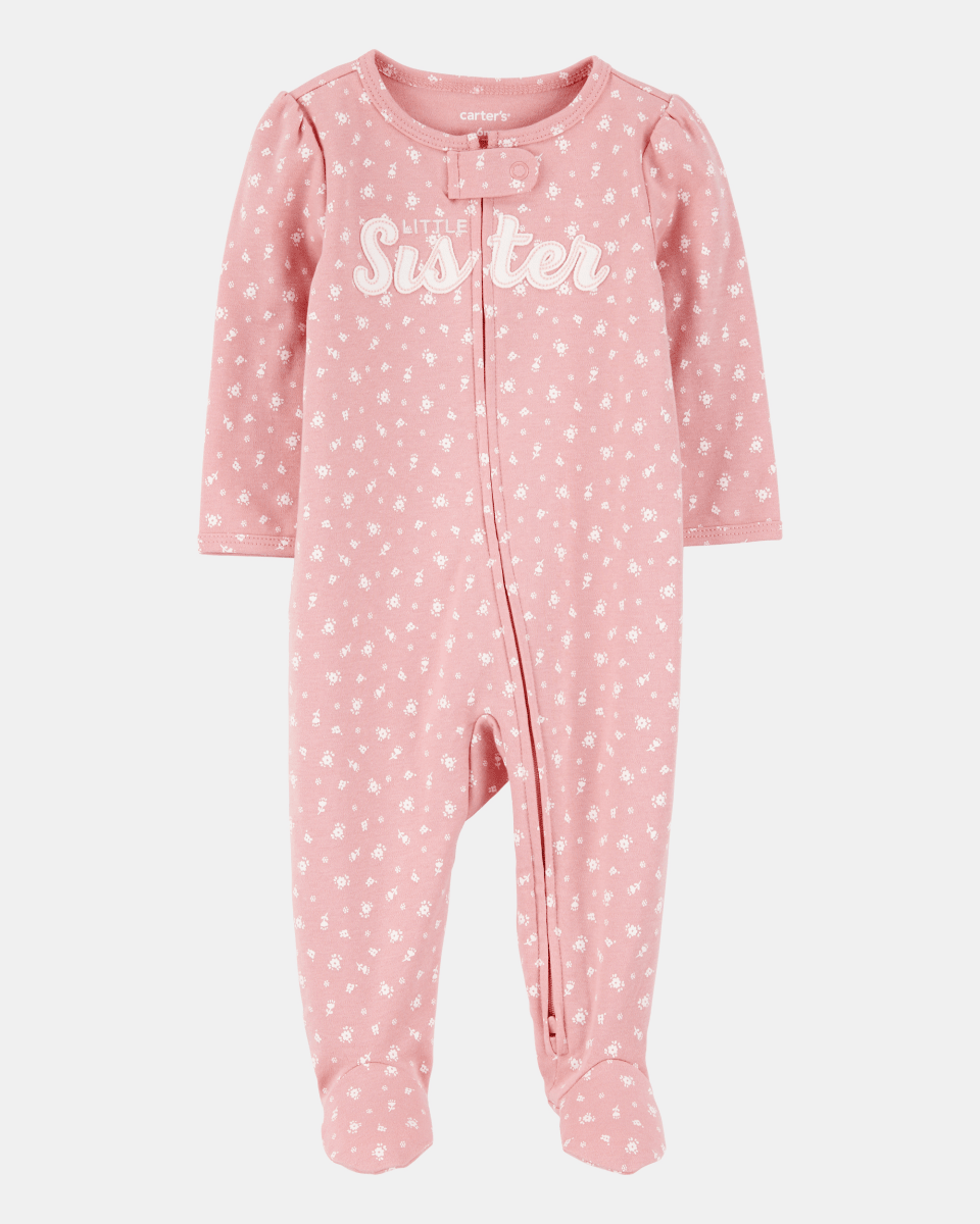 Pijama entero algodón diseño sister - Carter's