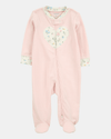 Pijama entero de algodón diseño corazón