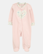 Pijama entero de algodón diseño corazón - Carter's