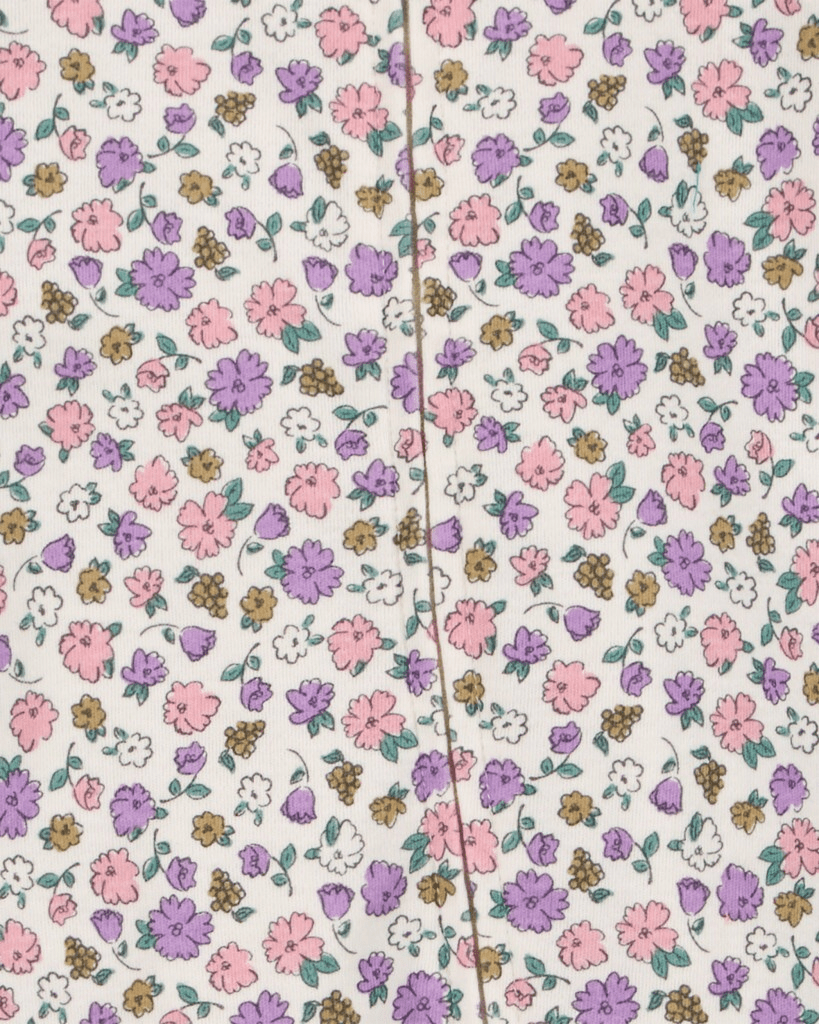 Pijama entero de algodón diseño floral - Carter's