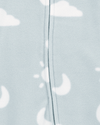 Pijama entero de microfibra diseño nubes - Carter's