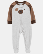Pijama entero de micropolar diseño cara de perro - Carter's