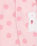 Pijama entero de micropolar diseño conejita - Carter's