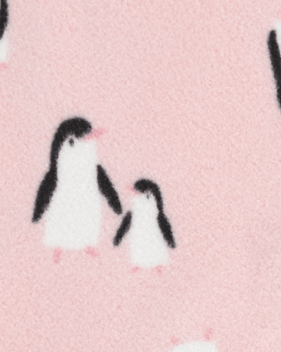 Pijama entero de micropolar diseño pingüinos - Carter's