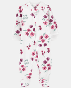 Pijama entero micropolar diseño floral - Carter's