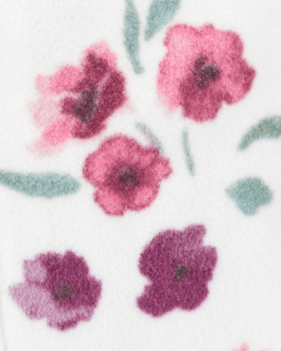 Pijama entero micropolar diseño floral - Carter's