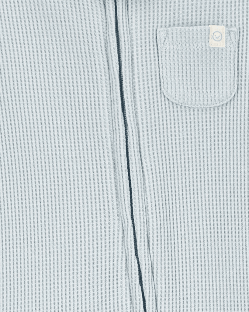 Pijama entero texturizado diseño azul liso - Carter's