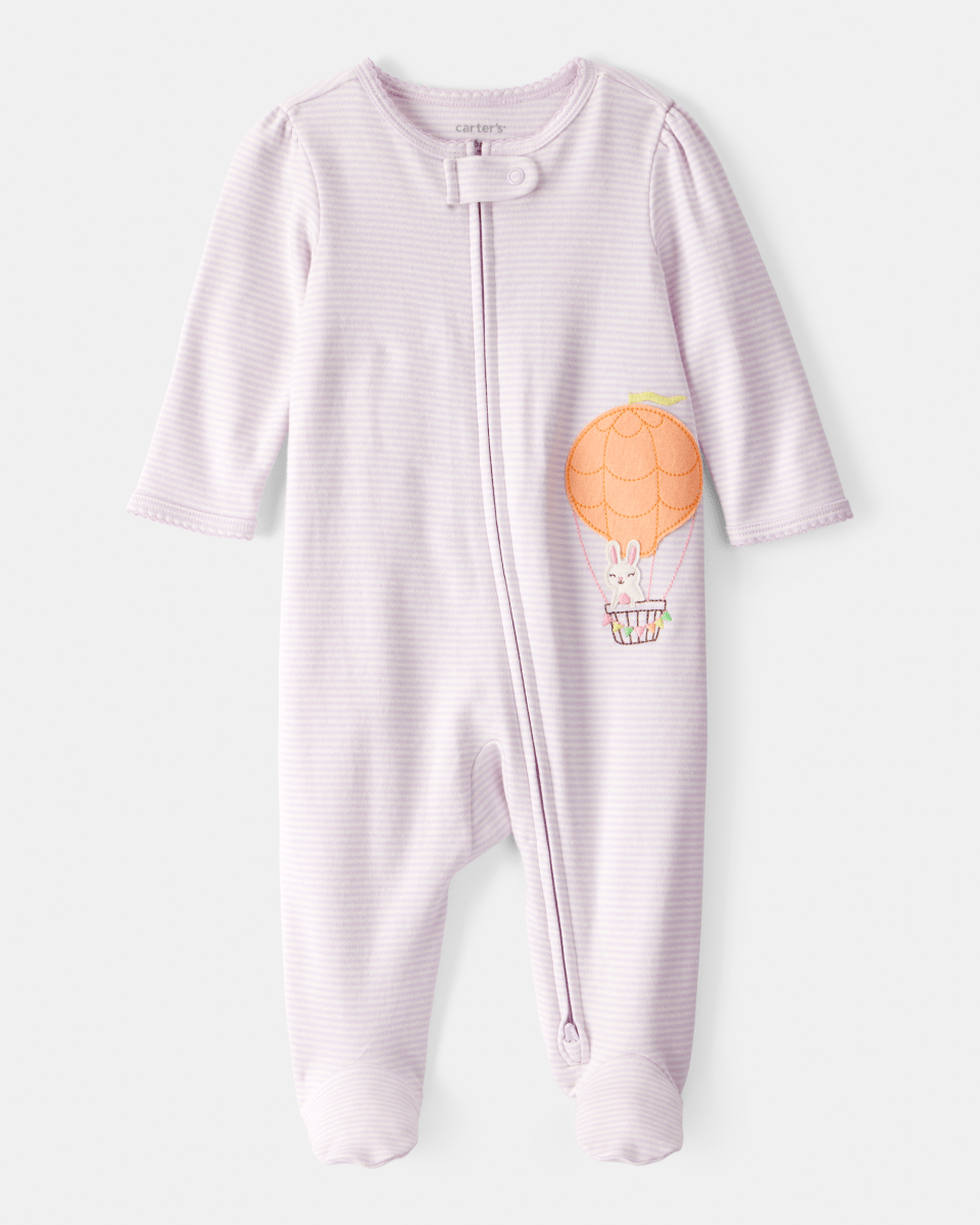 Pijama una pieza de algodón, estampa globo - Carter's