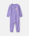 Cotton sleep and play, purple pets