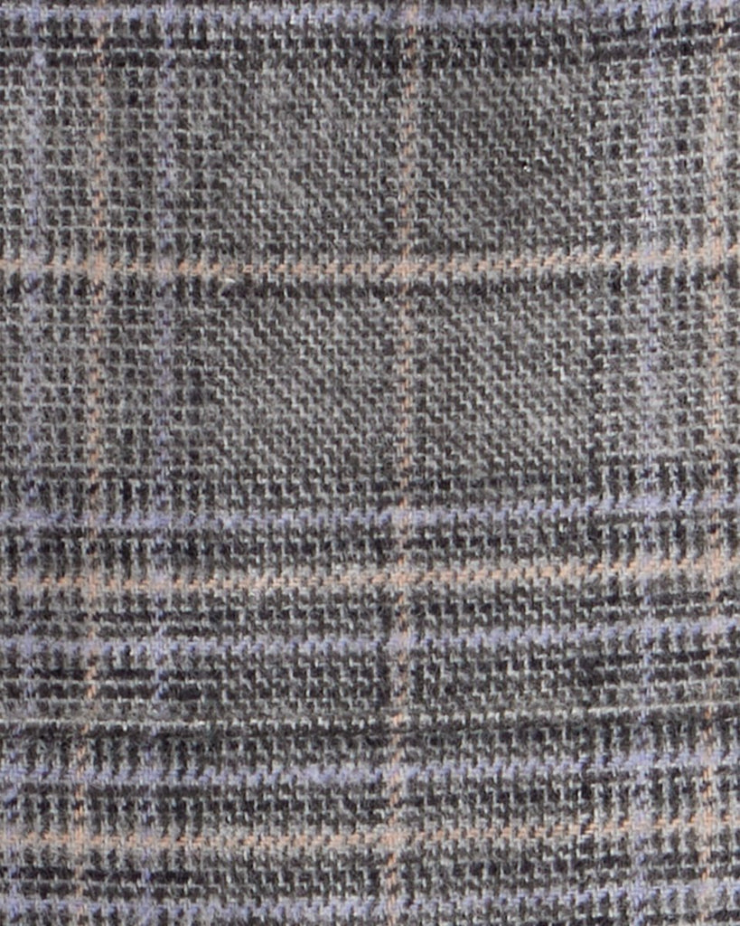 Vestido con camisa de manga larga cuadros y blanco - Carter's