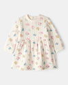 Vestido com estampadodo floral